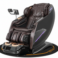 4D Massage Chairs Full Body,Zero Gravity Sl-Track Shiatsu Massage Chair Recliner,Core Heating,20 Massage Techniques,Deep Yoga Stretch,Foot Rollers, Ai Voice,Touch Screen,Wireless Charging