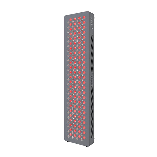 Red Light Therapy Panel Device – Large Panel, 660Nm Red & 850Nm near Infrared Light Therapy, LED Light Therapy Lamp, 200 Leds, Timer, Hanging Kit Included – HG1000