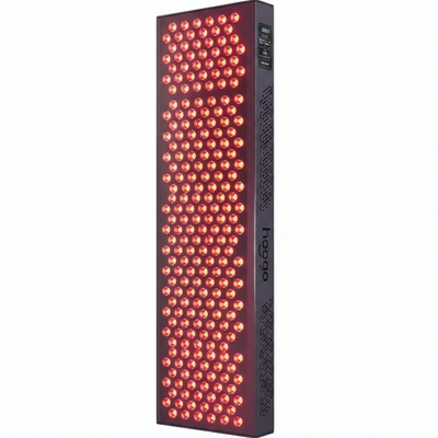 Red Light Therapy Panel Device – Full Body Panel, 630Nm 660Nm 810Nm 850Nm Red & near Infrared Light Therapy, 300 Quad Chip Leds, Brightness Control, Pulse Mode – ULTRA1500